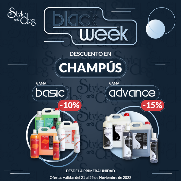 Semana Black Friday: Descuento en champús hasta un 15%